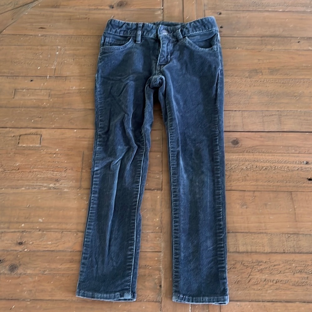Gap blue gray slim for corduroy pants